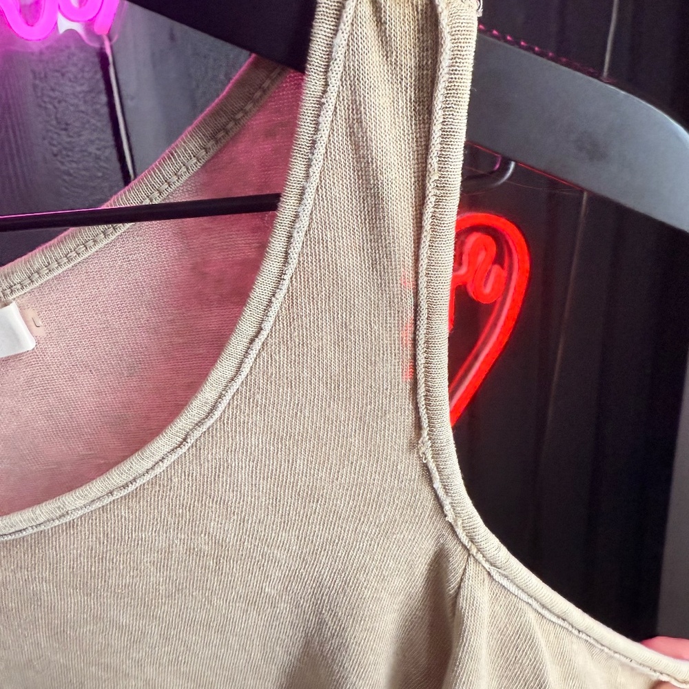 Mustard seed off the shoulder sweatshirt - Picture 6 of 13